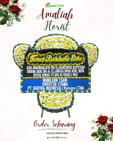 Papan Bunga Duka Popoh